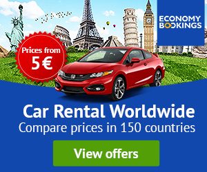 300 x 250 - banner car rental worldwide