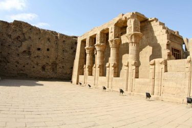 A section of Edfu Temple.