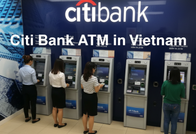 Citi Bank ATM in Vietnam