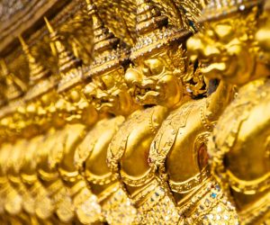 Emerald Buddha at the Grand Palace in Bangkok