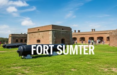 Fort Sumter in South Carolina