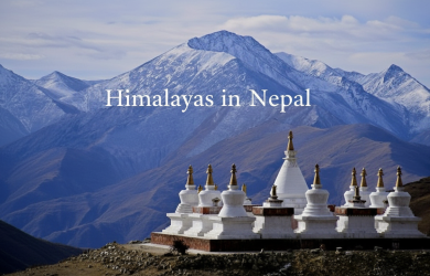 Himalayas in Nepal