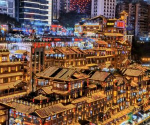 Hongya Cave in Chongqing