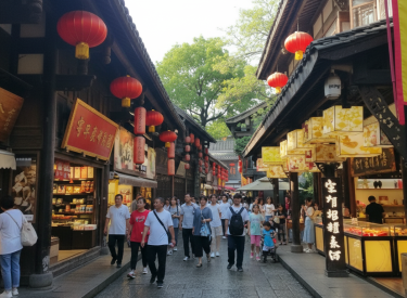 Jinli Ancient Street in Chengdu