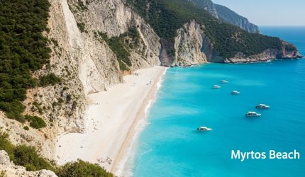 Myrtos Beach, Kefalonia, Greece