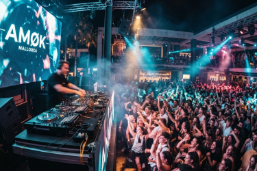 Nightlife in Mallorca, Spain
