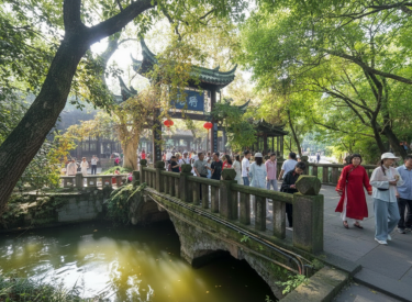 People’s Park in Chengdu