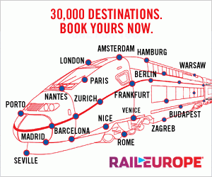 Rail Europe Big 30,000 destinations