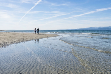 Sandy Beach at Rathtrevor Beach Provincial Park