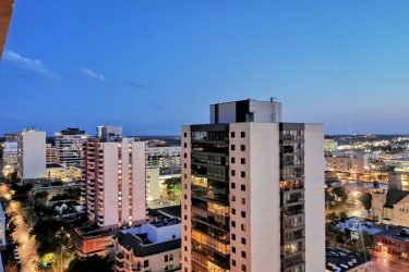 Saskatoon Night Skyline
