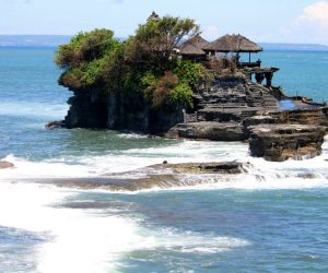 Tanah Lot Temple in West Bali.