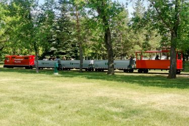 Train at Playland Kinsmen Park